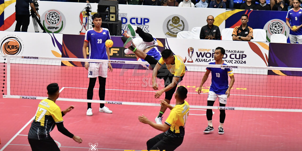 Piala Dunia Sepak Takraw: Regu negara ke suku akhir